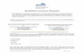 Qualified Contract Request