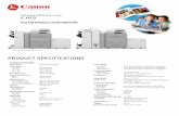 Canon imagePRESS Lite C165 Specification Sheet