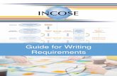 Guide for Writing Requirements