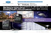 Illuminance meters that conform to JIS AA Class and DIN ...