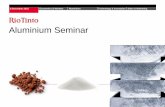 Aluminium Seminar - Rio Tinto