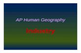 APHG Rubenstein Ch11 Industry - Al Vazquez