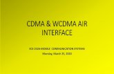 WCDMA AIR INTERFACE - Elimu.net