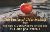 The Basics of Cider Making - apples and cider
