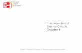 Fundamentals of Electric Circuits Chapter 8