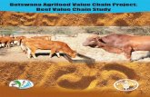 Botswana agrifood value chain project: Beef value chain study