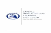 CAPITAL IMPROVEMENTS PROGRAM 2020 – 2026