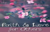 FAITH AND LOVE FOR OTHERS