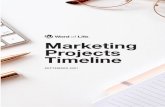 Marketing Projects Timeline - brand.wol.org