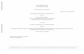 Program Appraisal Document (PAD)
