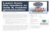 Learn from the leaders in web & mobile 2021 globalization The