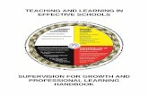 TEACHING AND LEARNING IN EFFECTIVE SCHOOLS
