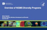 Overview of NIGMS Diversity Programs