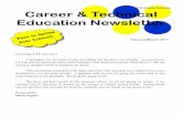 Pitt County Schools Career & Technical Education Newsletter