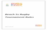 Beach 5s Rugby Tournament Rules