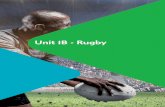 Unit 1B - Rugby