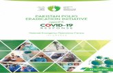 Pakistan Polio Eradication Initiative Support to COVID-19 ...