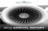 2016 ANNUAL REPORT - SkyWest Airlines