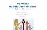 Vermont Health Care Finance