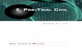5. pre-trial Civil - Justice Speakers Institute