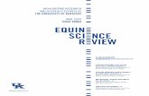 JUNE 2020 ISSUE #0003 EQUINE SCI NCE REVIEW