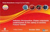 Industry Perspective: Flame retardants contribution to ...