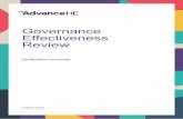 Governance Effectiveness Review - DMU