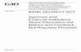 GAO-19-582, BANK SECRECY ACT: Agencies and Financial ...