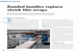 Banded bundles replace shrink film wraps