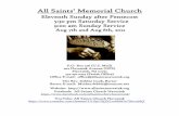 All Saints’ Memorial Church