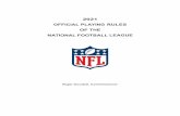 2021 OFFICIAL PLAYING RULES OF THE NATIONAL FOOTBALL …
