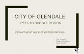 CITY OF GLENDALE - Joyce Clark Unfiltered