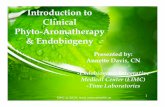 Introduction to Clinical Phyto-Aromatherapy & Endobiogeny