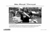 No Real Threat - American Civil Liberties Union
