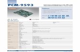 PCM-9593 Intel Core i7/i5/Celeron 5.25 SBC with VGA/LVDS ...
