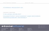 CHANGE REQUEST 01 - eSCRIBE Meetings