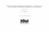 Our emerging religious heritage : a report on non-judeo ...