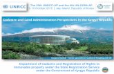 Cadastre and Land Administration Perspectives in the ...