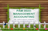 PAM 3023: MANAGEMENT ACCOUNTING
