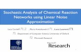 Stochastic Analysis of Chemical Reaction Networks using ...