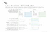 Comparison Worksheet - FPL