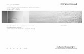 AquaPlus Installation Manual - Vaillant