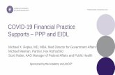 COVID-19 Financial Practice Supports – PPP and EIDL