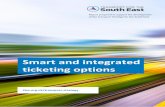 Smart and integrated ticketing options