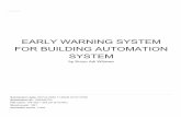 SYSTEM FOR BUILDING AUTOMATION EARLY WARNING SYSTEM