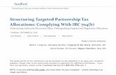 Structuring Targeted Partnership Tax Allocations ...
