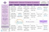 February Group Fitness Classes - Sarasota Golf