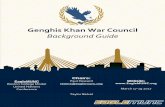 Genghis Khan War Council