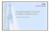 SNOHOMISH COUNTY CLERK’S OFFICE