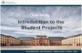 Introduction to the Student Projects - uni-mannheim.de